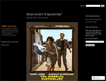 Tablet Screenshot of amufilm.wordpress.com