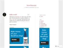 Tablet Screenshot of bitnertbipa4959.wordpress.com