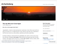 Tablet Screenshot of drcharlesberg.wordpress.com