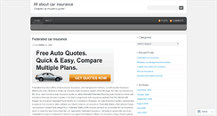 Desktop Screenshot of allautoins.wordpress.com