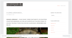 Desktop Screenshot of disanddes.wordpress.com