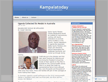 Tablet Screenshot of kampalatoday.wordpress.com