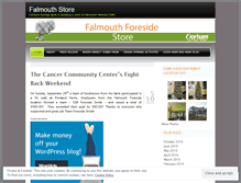 Tablet Screenshot of falmouthstore.wordpress.com