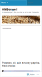 Mobile Screenshot of anboswell.wordpress.com
