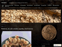 Tablet Screenshot of anboswell.wordpress.com