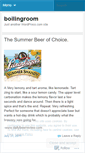 Mobile Screenshot of boilingroom.wordpress.com