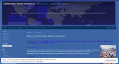 Desktop Screenshot of fathershands.wordpress.com