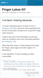 Mobile Screenshot of fingerlakes.wordpress.com