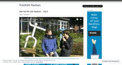 Desktop Screenshot of fpaulsen.wordpress.com