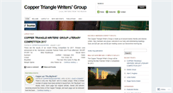 Desktop Screenshot of coppertrianglewriters.wordpress.com