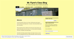 Desktop Screenshot of mrflynnsclass.wordpress.com
