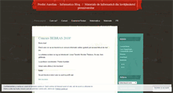 Desktop Screenshot of paurelian.wordpress.com