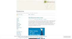 Desktop Screenshot of kinnection.wordpress.com