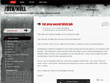 Tablet Screenshot of adevnullblog.wordpress.com