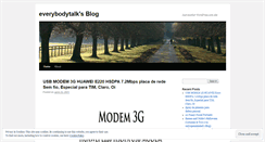 Desktop Screenshot of everybodytalk.wordpress.com