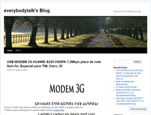 Tablet Screenshot of everybodytalk.wordpress.com