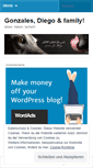 Mobile Screenshot of gonzales1.wordpress.com