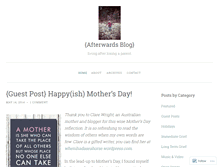Tablet Screenshot of afterwardsblog.wordpress.com