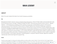 Tablet Screenshot of maialesosky.wordpress.com