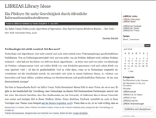 Tablet Screenshot of libreas.wordpress.com
