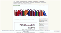 Desktop Screenshot of bibliotep.wordpress.com