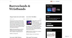 Desktop Screenshot of barrowlandsandwristbands.wordpress.com