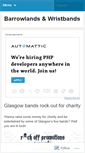Mobile Screenshot of barrowlandsandwristbands.wordpress.com