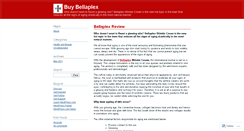Desktop Screenshot of buybellaplex.wordpress.com