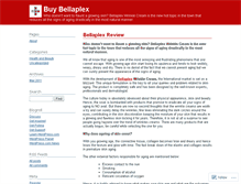 Tablet Screenshot of buybellaplex.wordpress.com