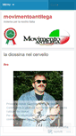 Mobile Screenshot of movimentoantilega.wordpress.com