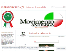 Tablet Screenshot of movimentoantilega.wordpress.com