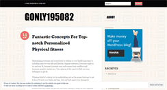Desktop Screenshot of gonly195082.wordpress.com