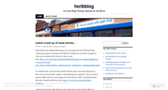 Desktop Screenshot of heribblog.wordpress.com