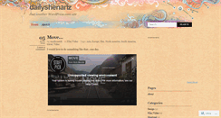 Desktop Screenshot of dailyshenanz.wordpress.com