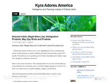 Tablet Screenshot of kyracohen.wordpress.com