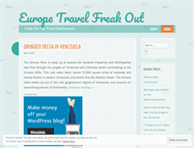 Tablet Screenshot of europetravelfreak.wordpress.com