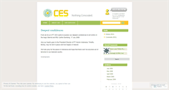 Desktop Screenshot of cesconsult.wordpress.com