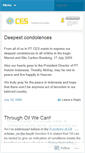 Mobile Screenshot of cesconsult.wordpress.com