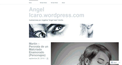 Desktop Screenshot of angelicaro.wordpress.com