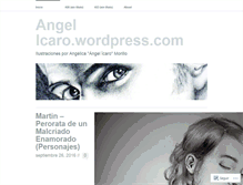 Tablet Screenshot of angelicaro.wordpress.com