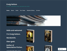 Tablet Screenshot of craighallam.wordpress.com