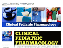 Tablet Screenshot of pediatricpharmacology.wordpress.com