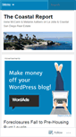 Mobile Screenshot of coastalreport.wordpress.com
