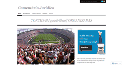 Desktop Screenshot of comentariojuridico.wordpress.com