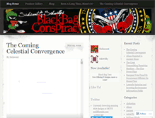 Tablet Screenshot of blackbagconspiracy.wordpress.com