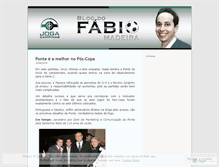 Tablet Screenshot of fabiomadeira.wordpress.com