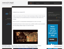 Tablet Screenshot of marcus24blog.wordpress.com