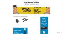 Desktop Screenshot of costagroup.wordpress.com