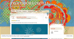 Desktop Screenshot of professoracecilia.wordpress.com