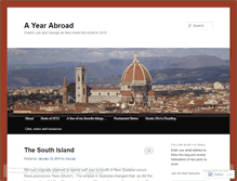 Tablet Screenshot of loisandgeorge2012.wordpress.com